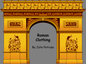 roman clothing - julie petrusa