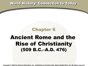 World History Connections to Today