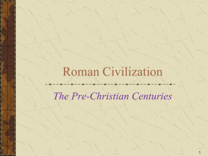 Chapter 5 Roman Civilization