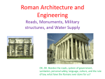 Roman Architecture - Bishop Ireton High School