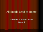 All Roads Lead to Rome