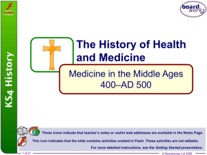 Medicine in the Middle Ages - kings