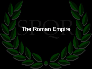 The Roman Empire