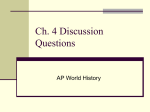 Ch. 4 Discussion Questions