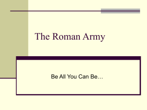 Roman Army ppt
