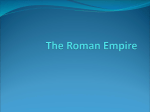 The Roman Empire ppt