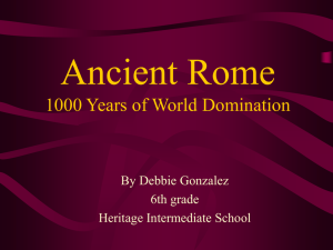 Ancient Rome 1000 Years of World Domination - Etiwanda E