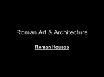Roman Houses - CAI Teachers