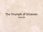 3.9 Triumph of Octavian