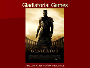 TheColosseumandGladiatorialGames