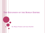 The Expansion of the Roman Empire
