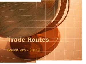 Trade Routes