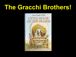 3_Gracchi Brothers to Marius
