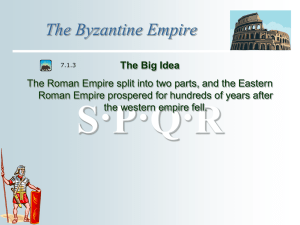 2.3Byzantine Empire