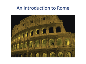 An Introduction to Rome