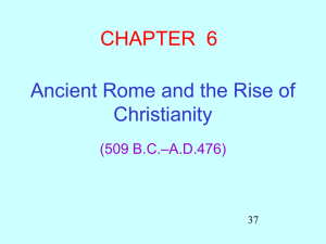 Ch. 6 Roman Empire Power Point