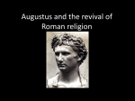 Augustus and the revival of Roman religion