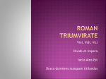 Roman triumvirate