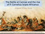 The Battle at Cannae