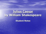Themes in Julius Caesar