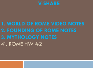 Founding of Rome