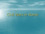 Civil Wars in Rome