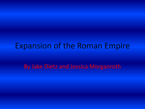 Expansion of the Roman Empire