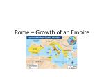 Rome – Growth of an Empire