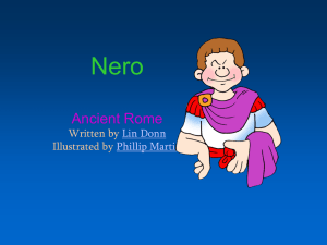 NERO GOES INSANE (Ancient Rome)