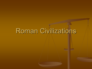 Roman Civilizations