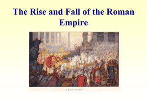 The Fall of Rome