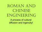 Roman and Chinese engineering