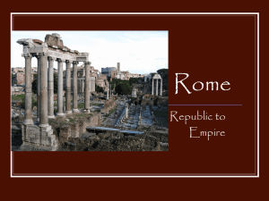 Timeline of Rome - Mr. Custis` Social Studies Page