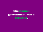 Roman Republic powerpoint