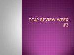tcap review week #2