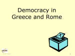 Democracy in Greece