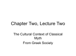 Chapter Two, Lecture Two
