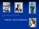 Virgil and Horace - PrattWorldHistory