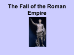 Chapter 5 Notes Fall of Rome