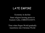 The Late Empire