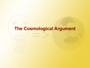 Cosmological Argument