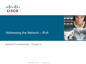 6.5.2 Subnetting – Dividing Networks into Right Sizes