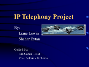 IP Telephony Project