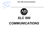 SLC 500 Communications