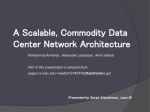 Why Fat-Tree? - Northwestern Networks Group