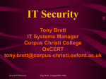 IT Security (September 2000)