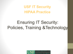 HIPAA Training - University of South Florida