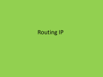 Routing IP