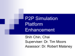 P2P Simulation Platform Enhancement
