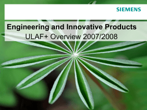 ULAF+ Overview 2008 EIP version 2